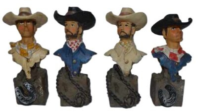 Cowboy Bust Assortment