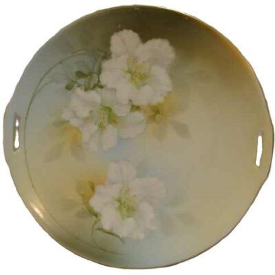 White Flowers, RS Germany Plate