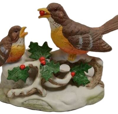 Robin and Chick on Branch