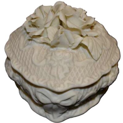 White Roses Trinket Box