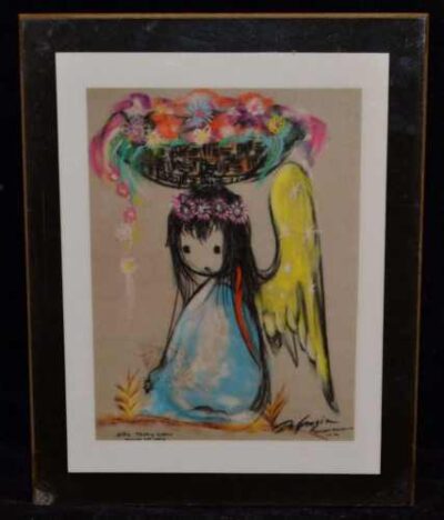Original Watercolors By De Grazia - Image 2