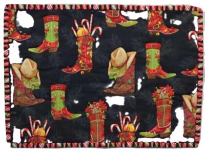 Cowboy Christmas Place Mat
