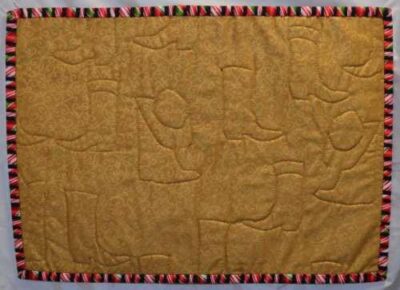 Cowboy Christmas Place Mat - Image 2