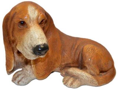 Large Basset Hound Figurine