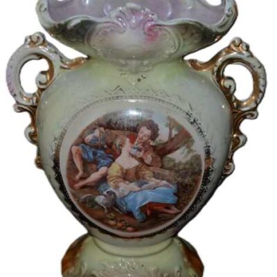 English Two Handled Vase