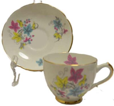 Bone China Tea Cup & Saucer Sets - Image 3