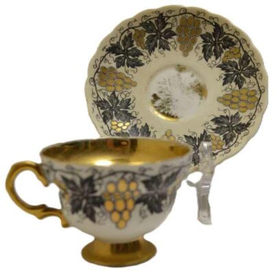 Bone China Tea Cup & Saucer Sets - Image 2